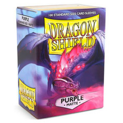 Dragon Shield Sleeves: Matte - Purple (100 ct.)